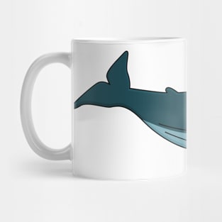 Cute blue whale Mug